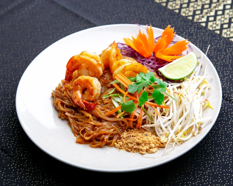 Pancit Filipino stir-fried noodles in Winnipeg's North End - Kalan Restaurant and Catering Services