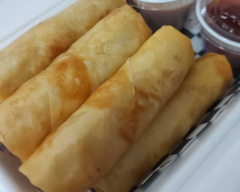 Lumpia Filipino spring rolls from Kalan Restaurant and Catering Services - Filipino food delivery to Riverview, Winnipeg, MB
